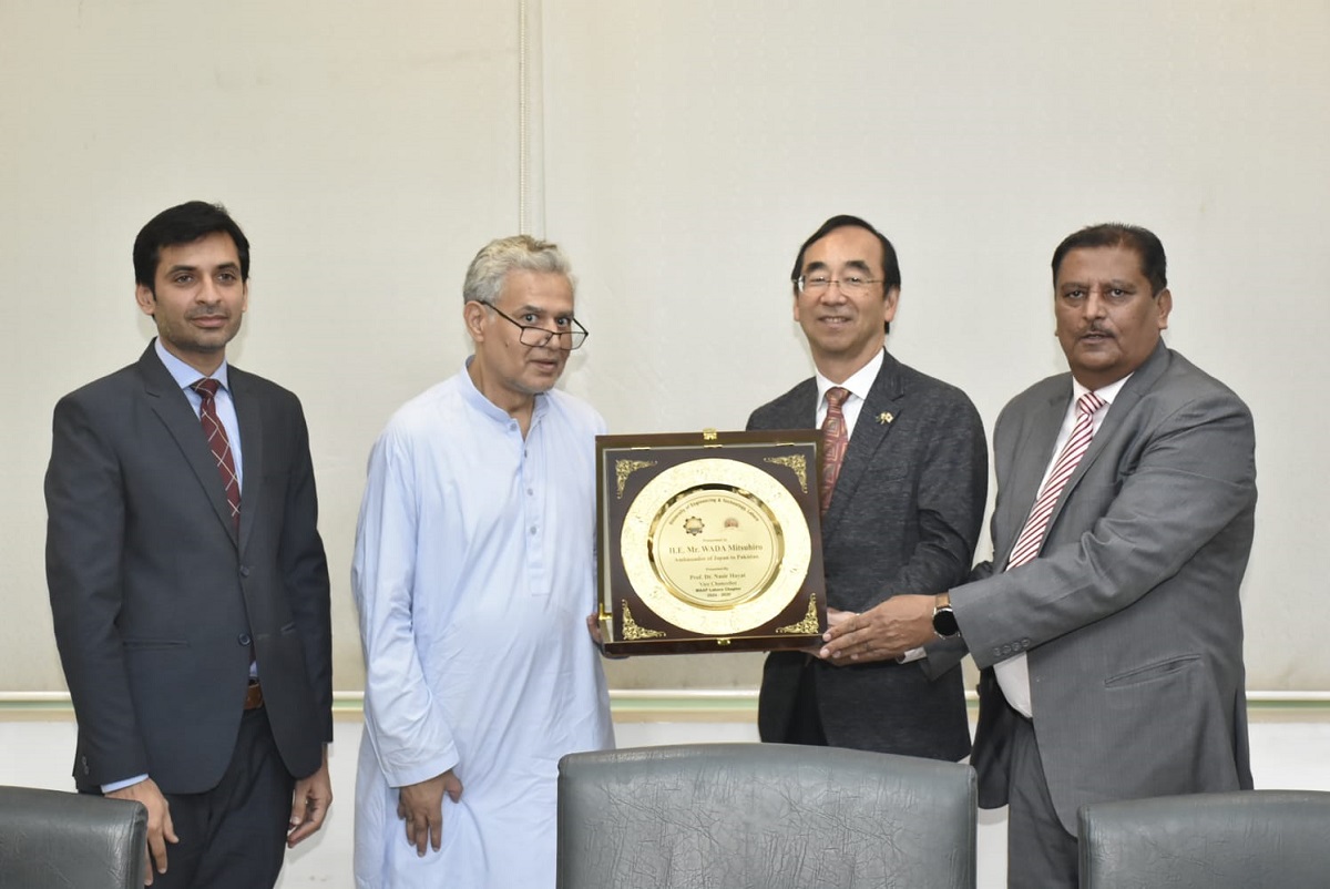 Japanese Ambassador H.E. Mr. Wada Mitsuhiro Visits UET Lahore for MAAP Executive Committee Oath Taking Ceremony